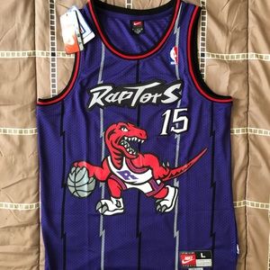 Vince Carter 1998-99 Raptors Road Jersey